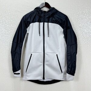 Under Armour The Swacket Hooded Full-Zip Jacket Small Gray Black